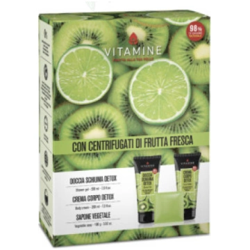 Box gift set Unisex VITAMINE DETOX BODY TREATMENT