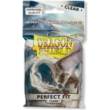 Dragon Shield: Standard Perfect Fit Sleeves: Clear