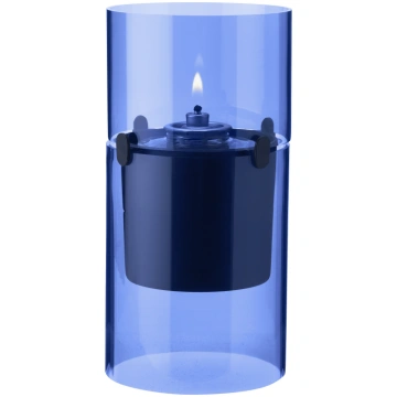 Eļļas lampa Lucie Hurricane debeszila Stelton