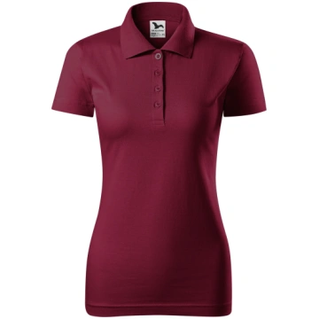 Sieviešu polo krekls SINGLE J. 223 garnet - M / ga