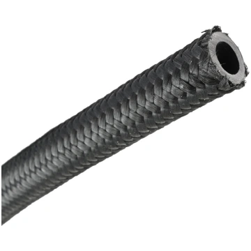 Fuel Vacuum Coolant Hose 10 mm Black Nylon Braid F