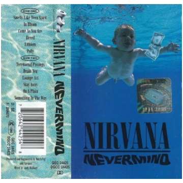 Nirvana - Nevermind, audio kasete, MC/ Music Casse