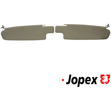 Sun visor set, creamy white, left/right, economy V