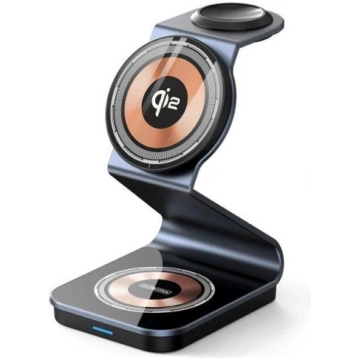 Duzzona W21 3-in-1 15W Wireless Charging Stand Tel