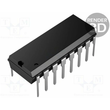 IC: digital; 3 to 8 line,decoder,demultiplexer; Ch