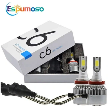 LED automašīnas spuldzes C6 H7, 2 gab Nav norādīts