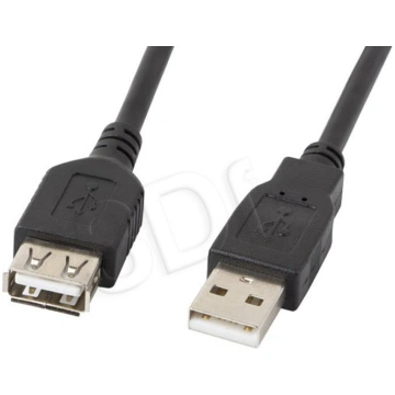 Lanberg Extension cable USB 2.0 AM-AF black 5M ( C