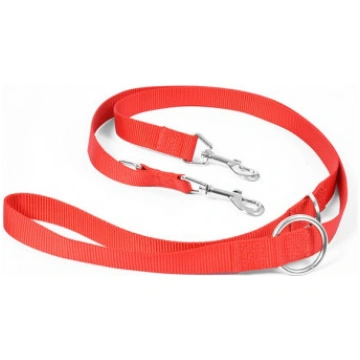 Trixie Classic Adjustable Neilon Leash Red, 10mm/2