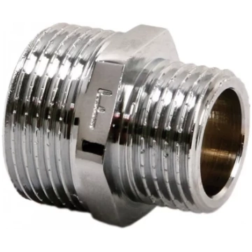 Hromēta pāreja/nipelis reducēts 1/2"x3/4" ā-ā