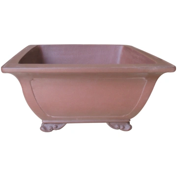 15" Flared Rounded Side Unglazed Semi-Cascade Bons