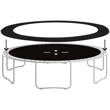 Springos 10FT melns atsperes pārsegs TP-10FT 305 C
