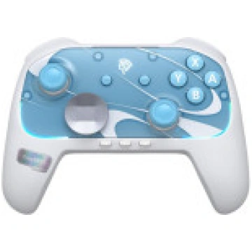 EasySMX Pad S10 Wireless SWITCH2 balts/zils [bezpr