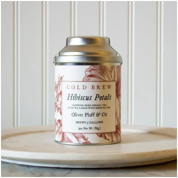 Hibiscus Petals Cold Brew Tea Thistle Hill