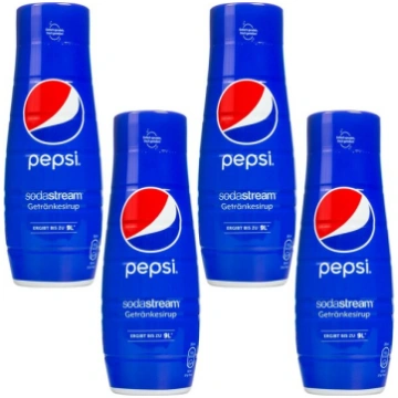 4x SodaStream Pepsi sīrups