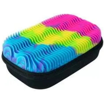 ZIPIT zīmuli futlāris Wavey Silicone Storage Box N