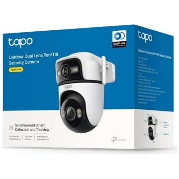 Tapo C545D 2K 3MP Dual Lens Outdoor Camera, drošīb