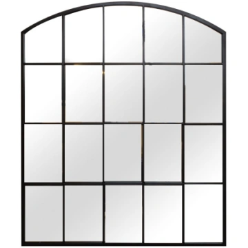 Spogulis SIMONE 76x91cm, melns 4741243401075
