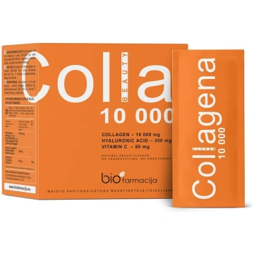Biofarmacija Bio Collagena Beauty 10 000, 20 paciņ