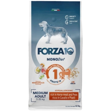 Forza10 Medium Diet Horse With Peas sausā barība v