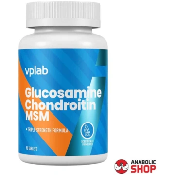 VPLAB Glucosamine & Chondroitin & MSM Glukozamīns 