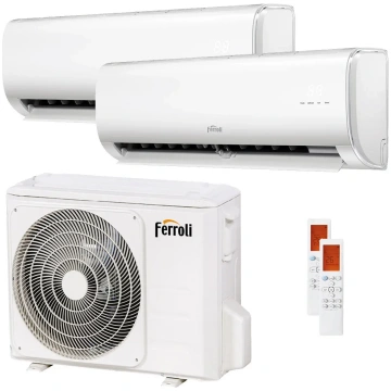 Condizionatore Ferroli Giada dual split 18000+1800