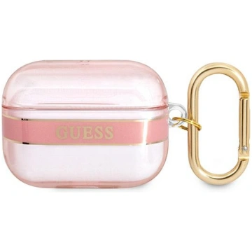 Guess AirPods Pro vāciņš Strap Collection Rozā - T