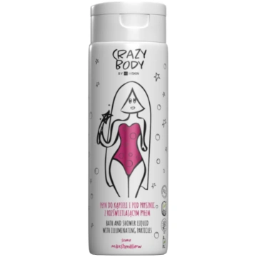 HISKIN Crazy Body Vannas un dušas želeja-putas ar 