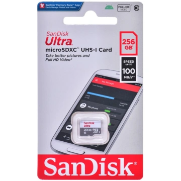 Karta SanDisk Ultra MicroSDXC 256 GB Class 10 UHS-