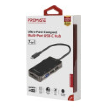 PROMATE PROMEHUB-LITE USB-C Multimedia Hub 4K HDMI
