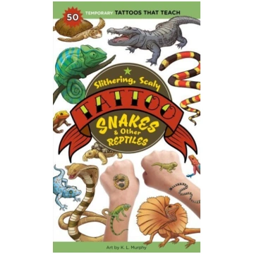 Slithering, Scaly Tattoo Snakes & Other Reptiles: 