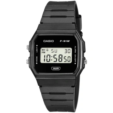 Casio Unisex pulkstenis F-91WB-1AVEF + BOX / N/A F