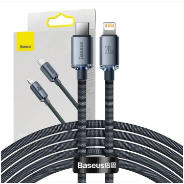 USB-C uz Lightning kabelis Baseus Crystal Shine 20