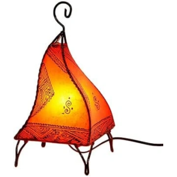 Oriental Henna Lamp Marokas ādas lampa Fatuta 35 c