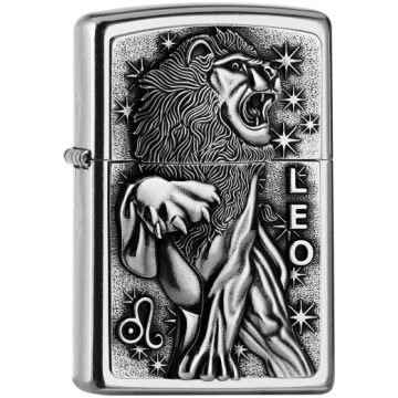 2006497 - ZIPPO Leo Emblem Lion Astrology