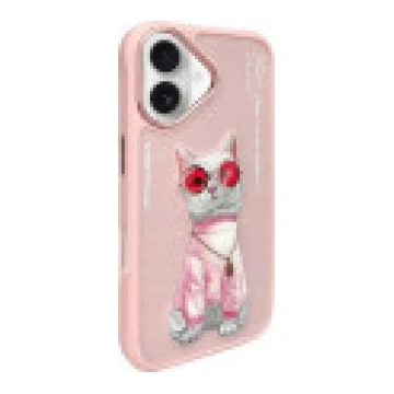 Scool Nimmy iPhone 16 6.1 collas rozā/rozā brilles