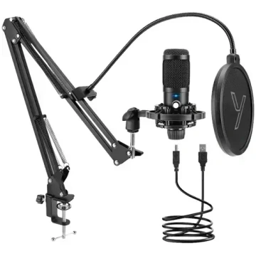 Yenkee YMC 1031 Streamer studijas USB mikrofons 2.