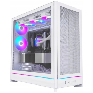Montech HS01 PRO tower case white tempered glass (