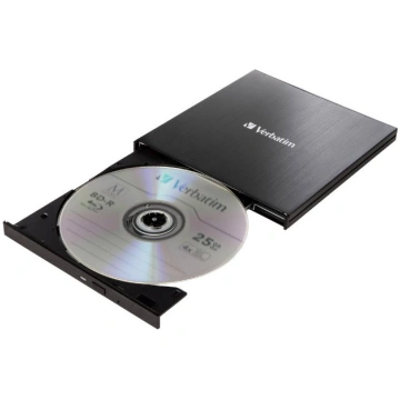 Verbatim External Slimline Blu-ray Writer USB 3.1 