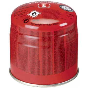 Butāna gāzes balons SUPERGAS 200 190ml 35901-B ROT
