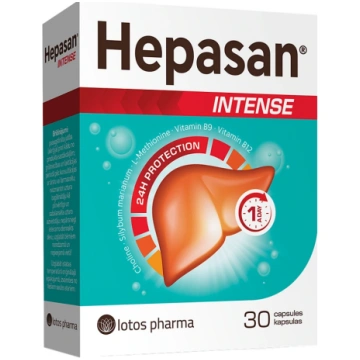 Hepasan® INTENSE, 30 kapsulas