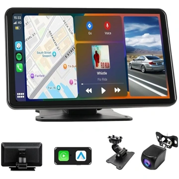 7 collu Carplay displejs, bezvadu Carplay un Andro