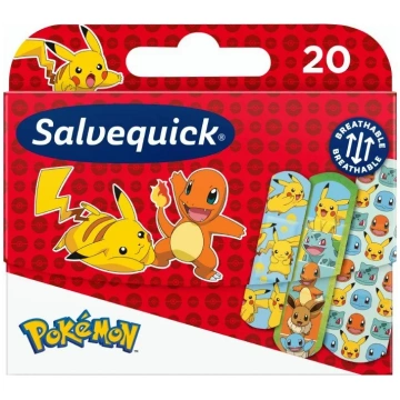 SALVEQUICK Pokemon plāksteri bērniem N20