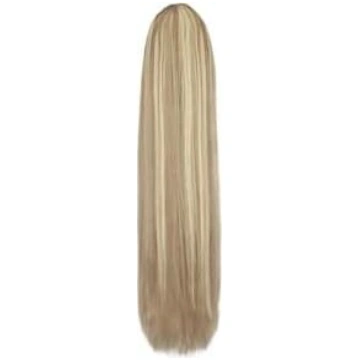 Veselības gaiši gaiši pelnu blonds, jaukts, taisns