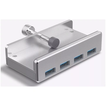 USB centrmezgls ALLNET ALL-USB3-HUB-4-CLIP USB 3.2