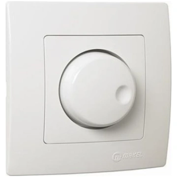 Reostats Makel, LILLIUM KARE, 600W, balts