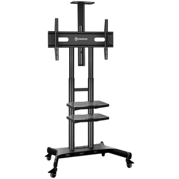 ONKRON Mobile TV Stand for 50-83” TVs with Wheels 