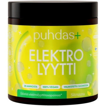 Puhdas+ Electrolyte powder, Lemon, 120 g (949)
