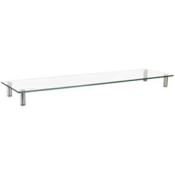 LOGILINK - Glass tabletop monitor riser extra wide