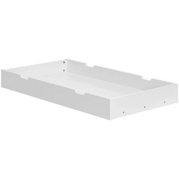 Atvilktne bērnu gultiņai MDF 120x60 cm, balta Pini