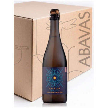 Ābolu sidrs Premium brut 6gb ABAVAS vīna darītava